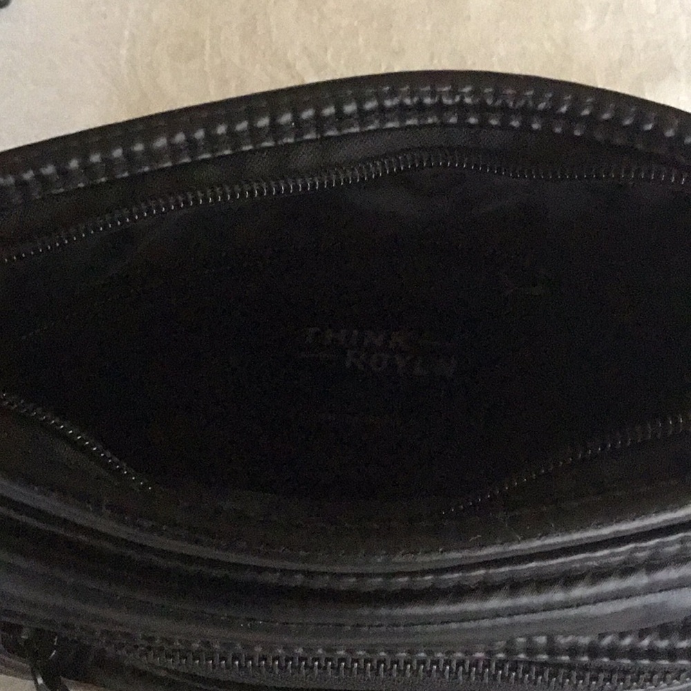NEW Think Royln Black Crossbody Organizer - Picture 3 of 8